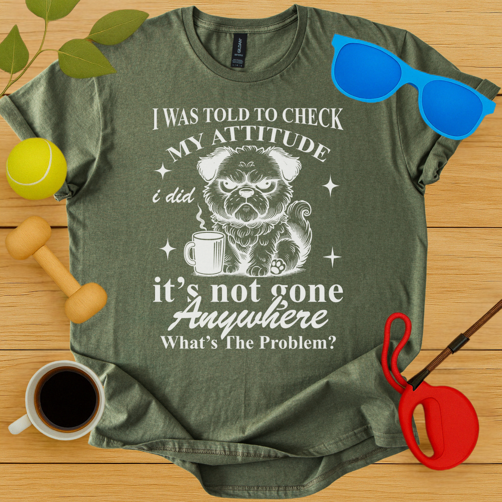 Attitude Check T-Shirt - Critter Lane
