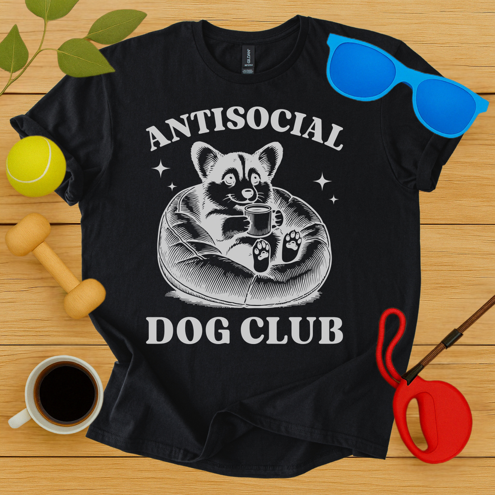 Antisocial Dog Club T-Shirt - Critter Lane