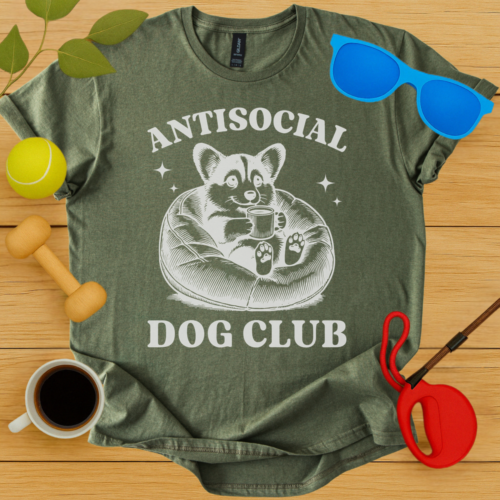 Antisocial Dog Club T-Shirt - Critter Lane