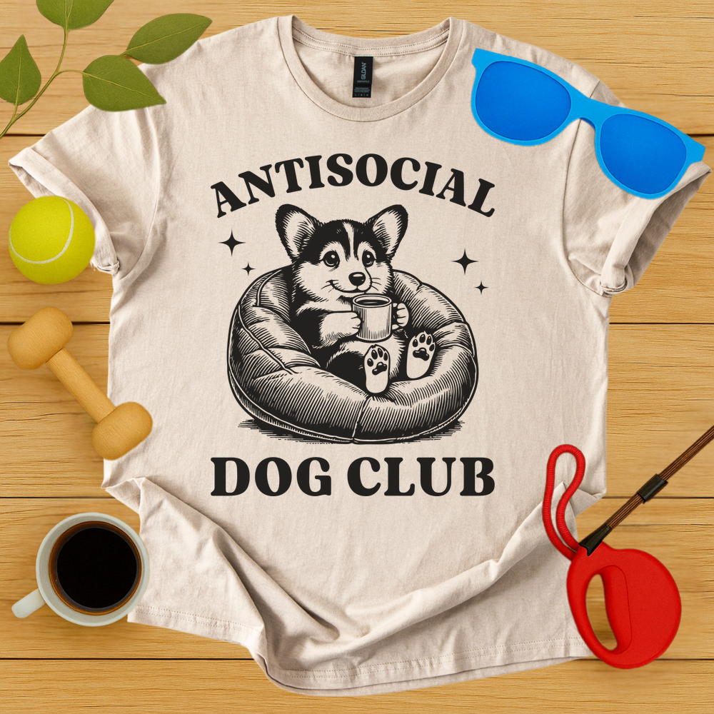 Antisocial Dog Club T-Shirt - Critter Lane