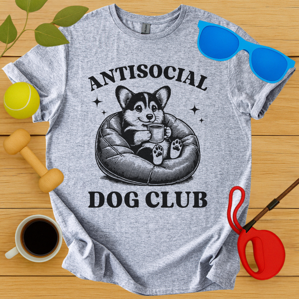 Antisocial Dog Club T-Shirt - Critter Lane