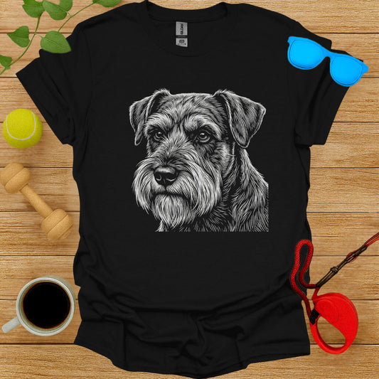 Schnauzer Dog Graphic T-shirt for Pet Lovers Shirt