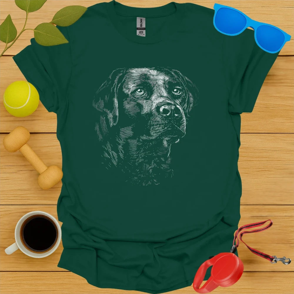 Abstract Lab Sketch T Shirt