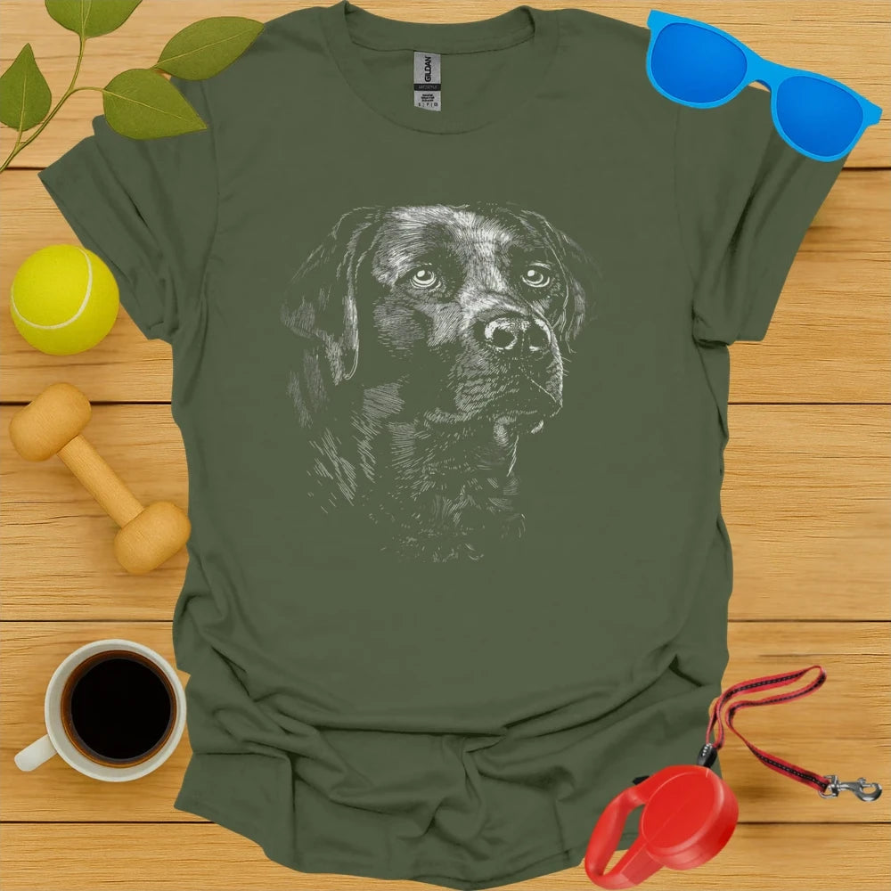 Abstract Lab Sketch T Shirt