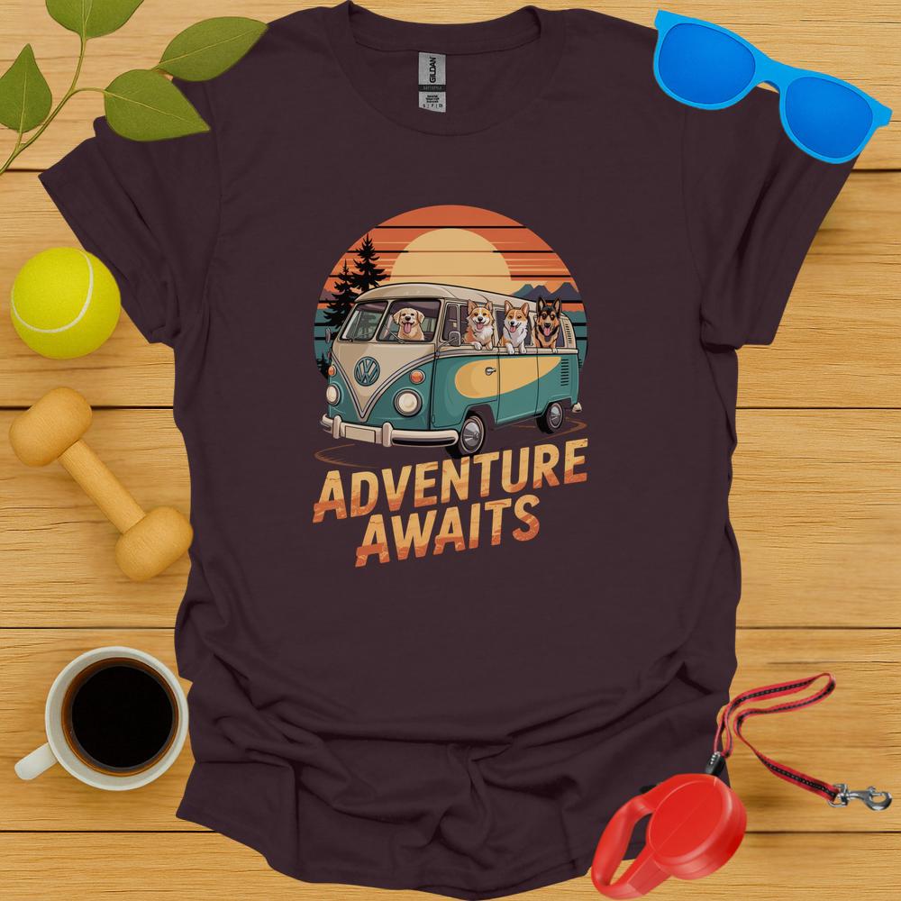 Adventure Awaits Retro Tee