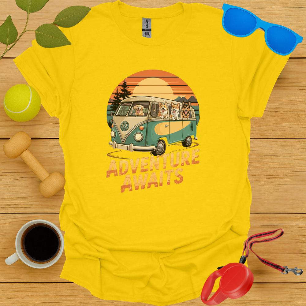 Adventure Awaits Retro Tee
