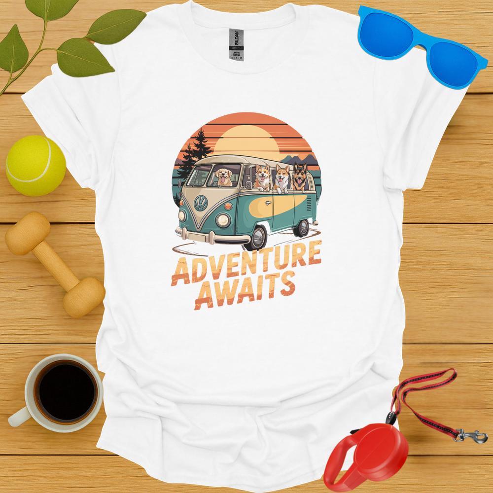 Adventure Awaits Retro Tee