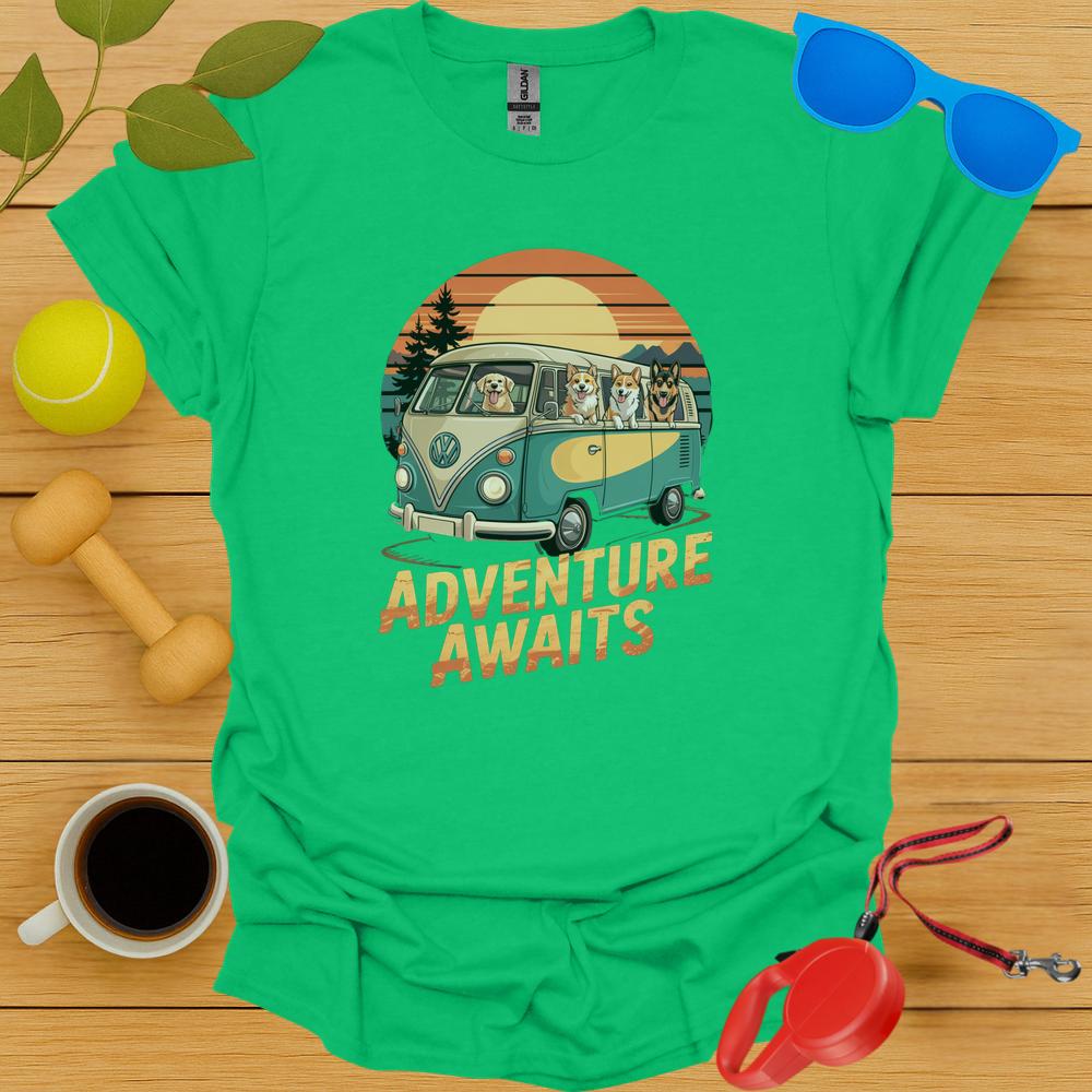 Adventure Awaits Retro Tee
