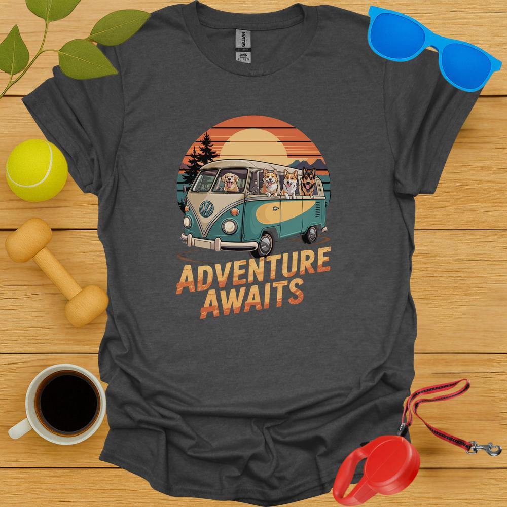 Adventure Awaits Retro Tee