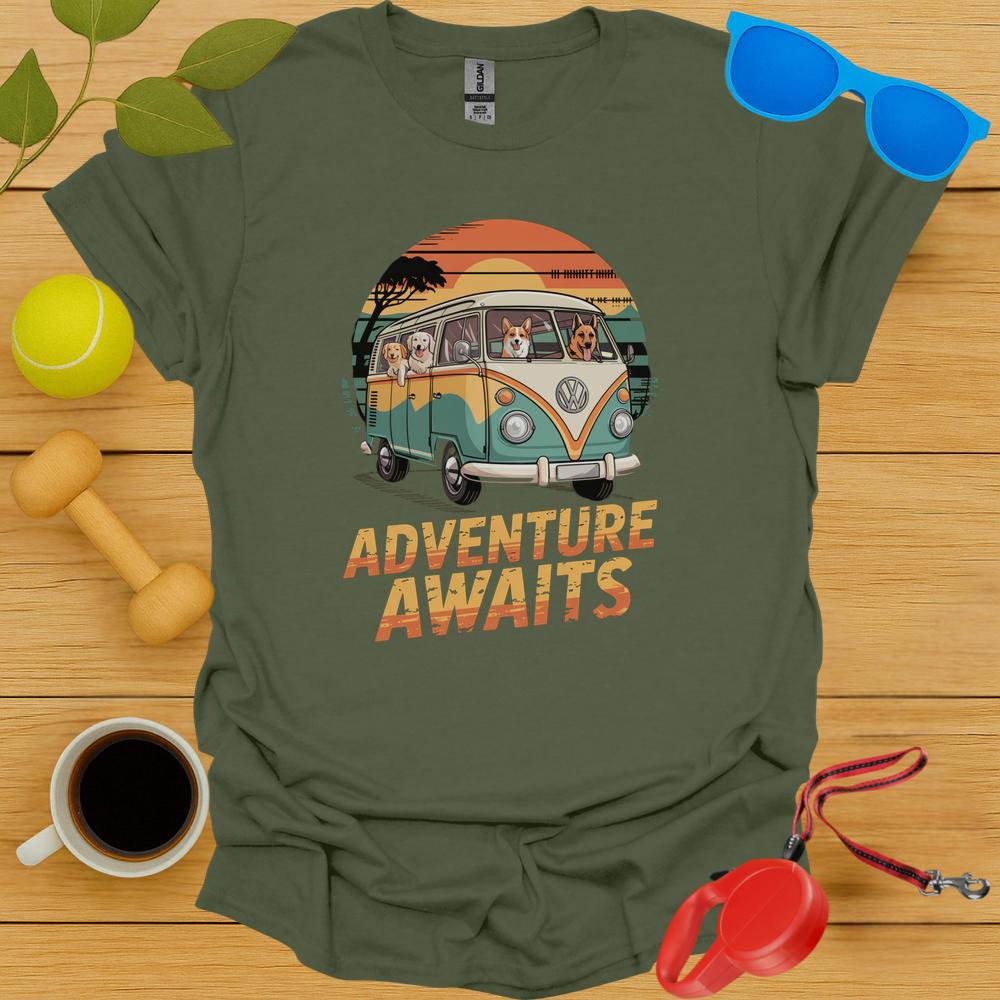 Adventure Awaits Vintage Tee