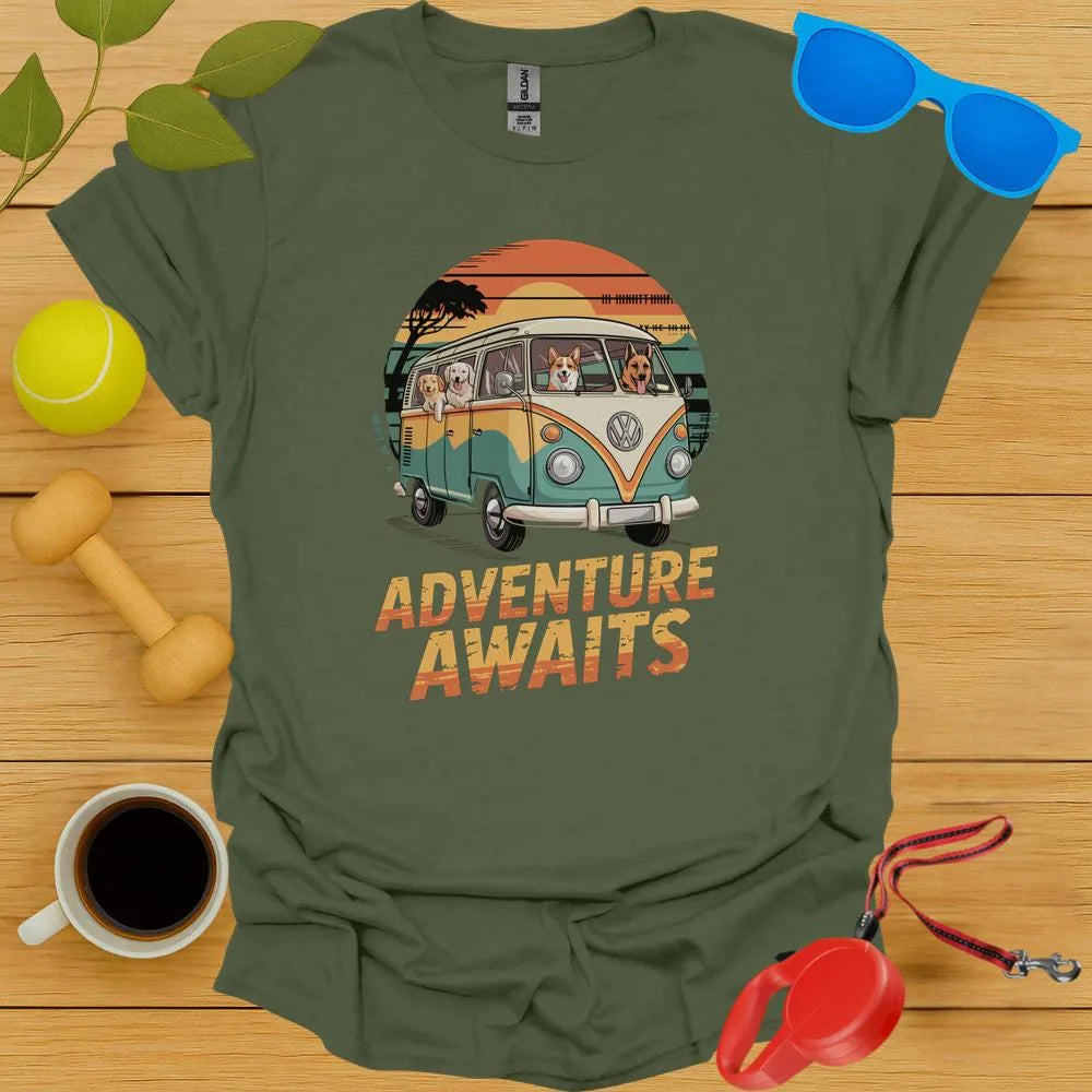 Adventure Awaits Vintage Tee