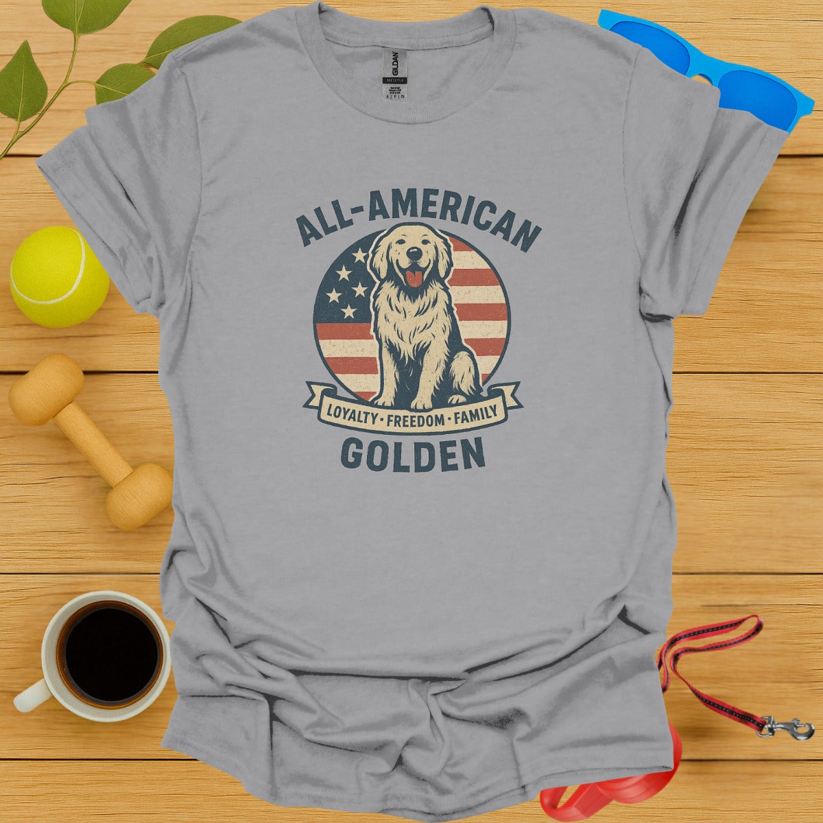 All American Loyalty Freedom Family Golden product type