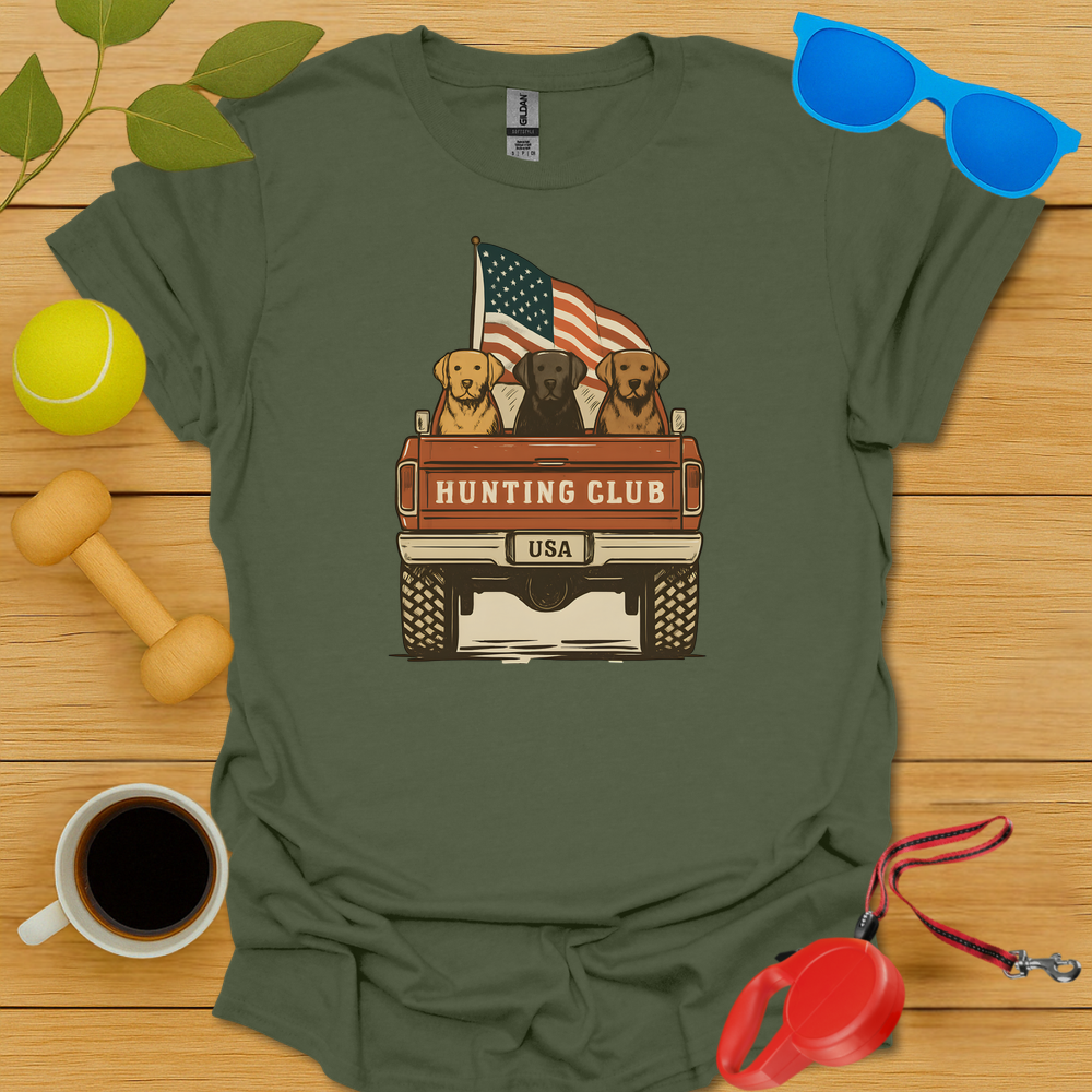 All-American Hunting Crew Tee