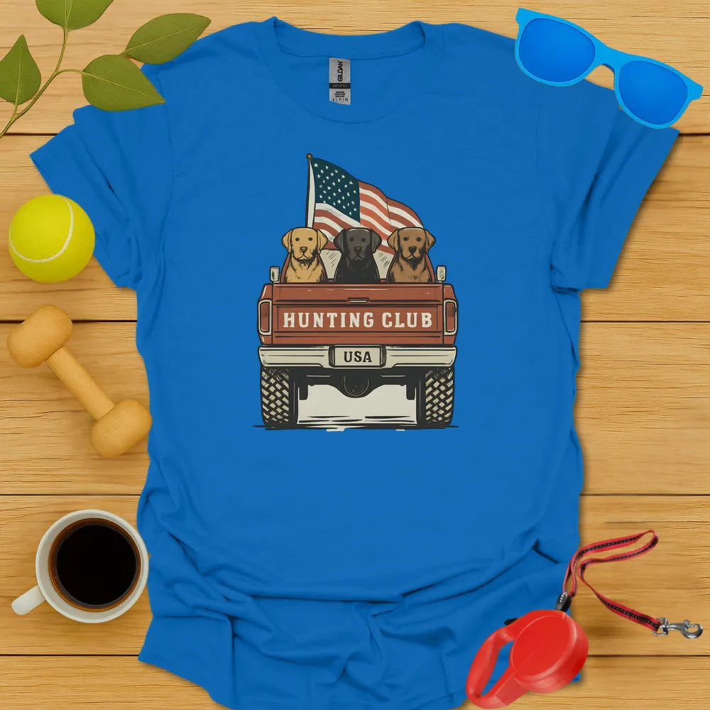 All-American Hunting Crew Tee