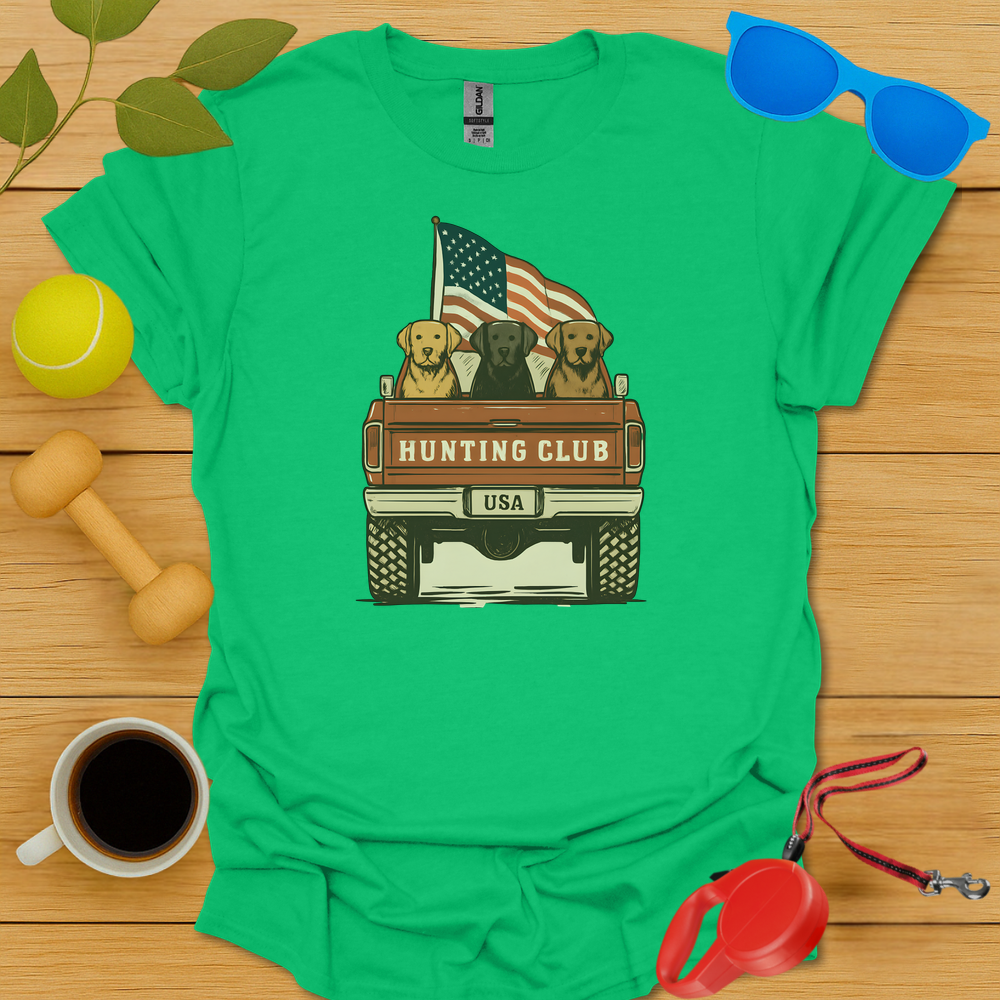 All-American Hunting Crew Tee