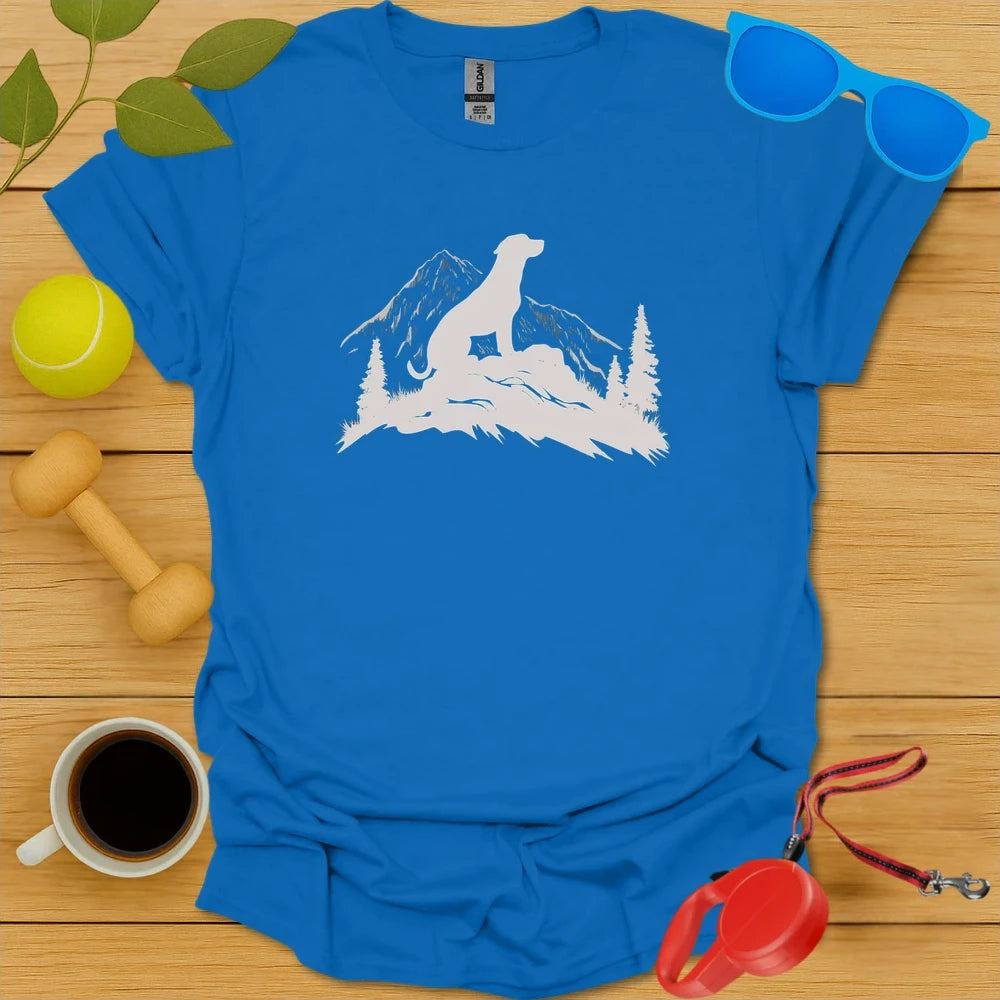 Alpine Companion | Hiking Dog Lover Tee