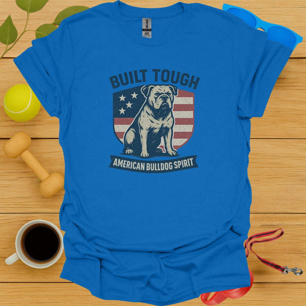 Built Tough American Bulldog Spirit T-Shirt product