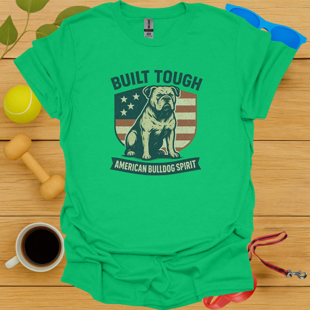 Built Tough American Bulldog Spirit T-Shirt product