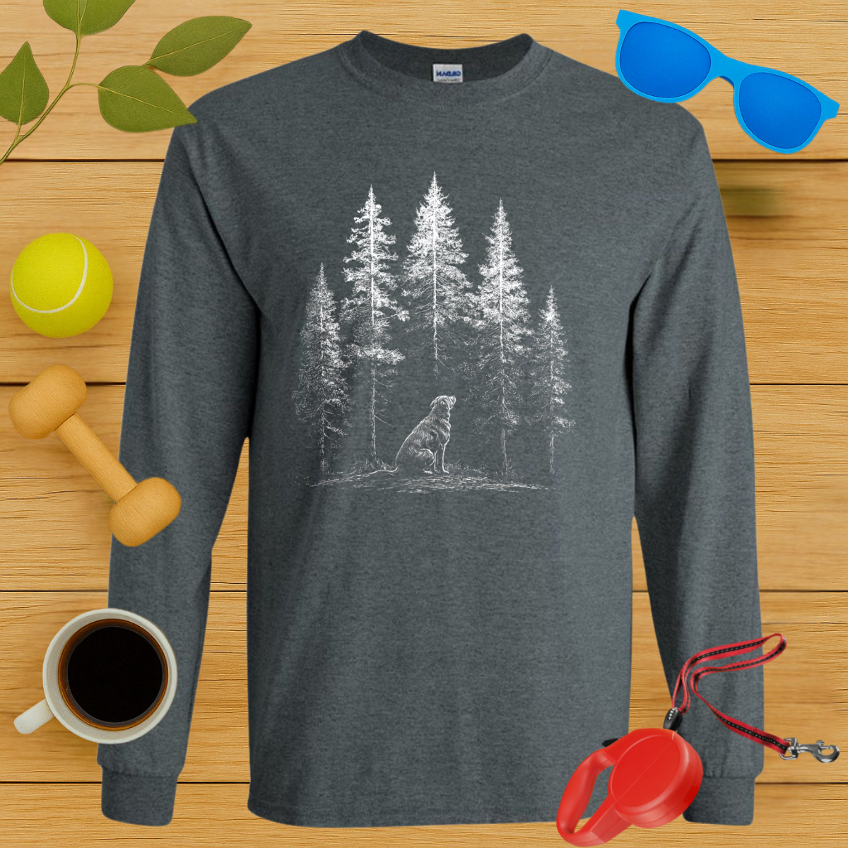 Among the Pines Long Sleeve Tee