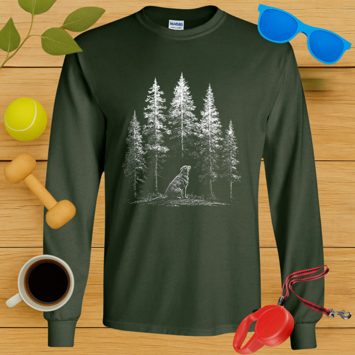 Among the Pines Long Sleeve Tee