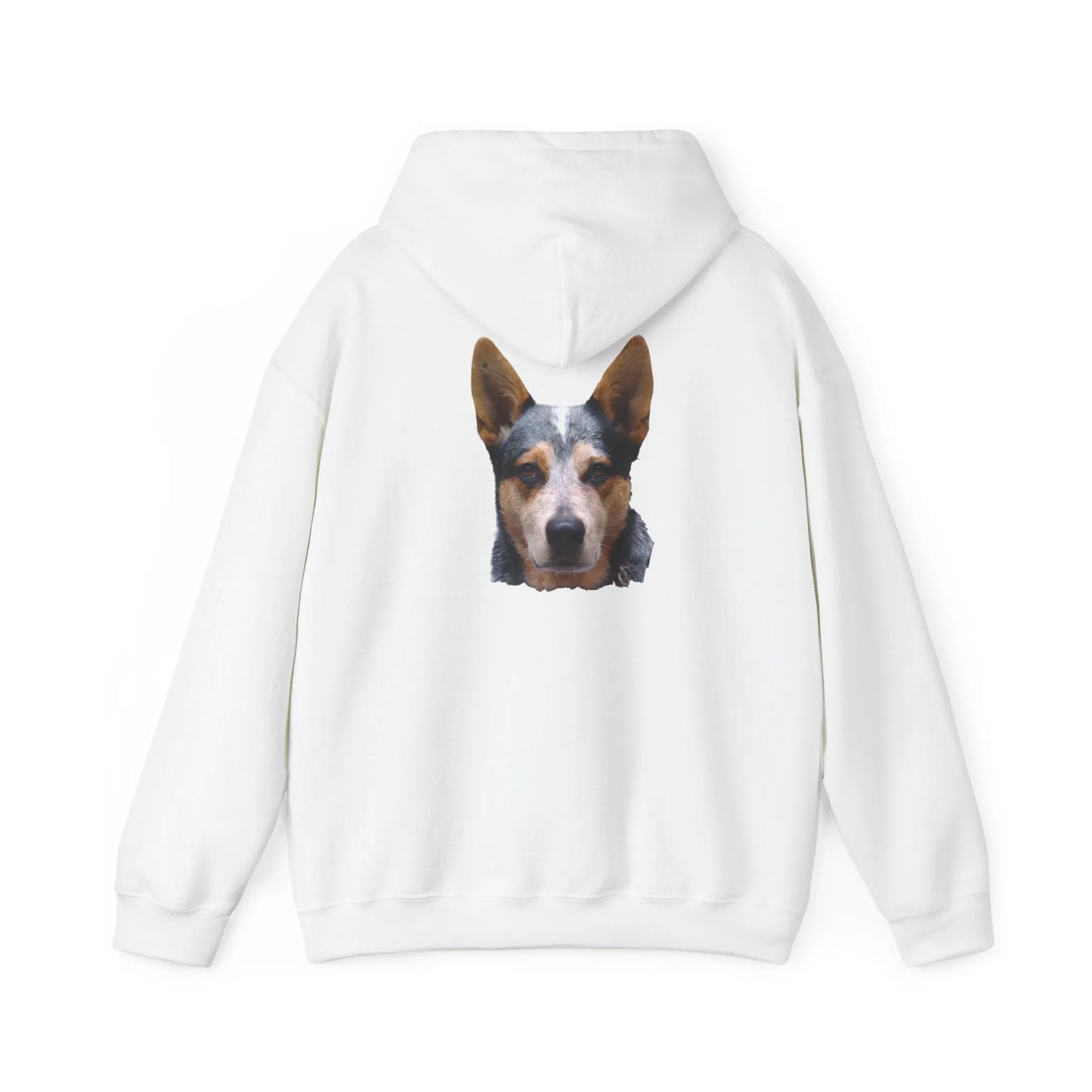 Australian Cattle Dog Portrait Hoodie-Critter Lane