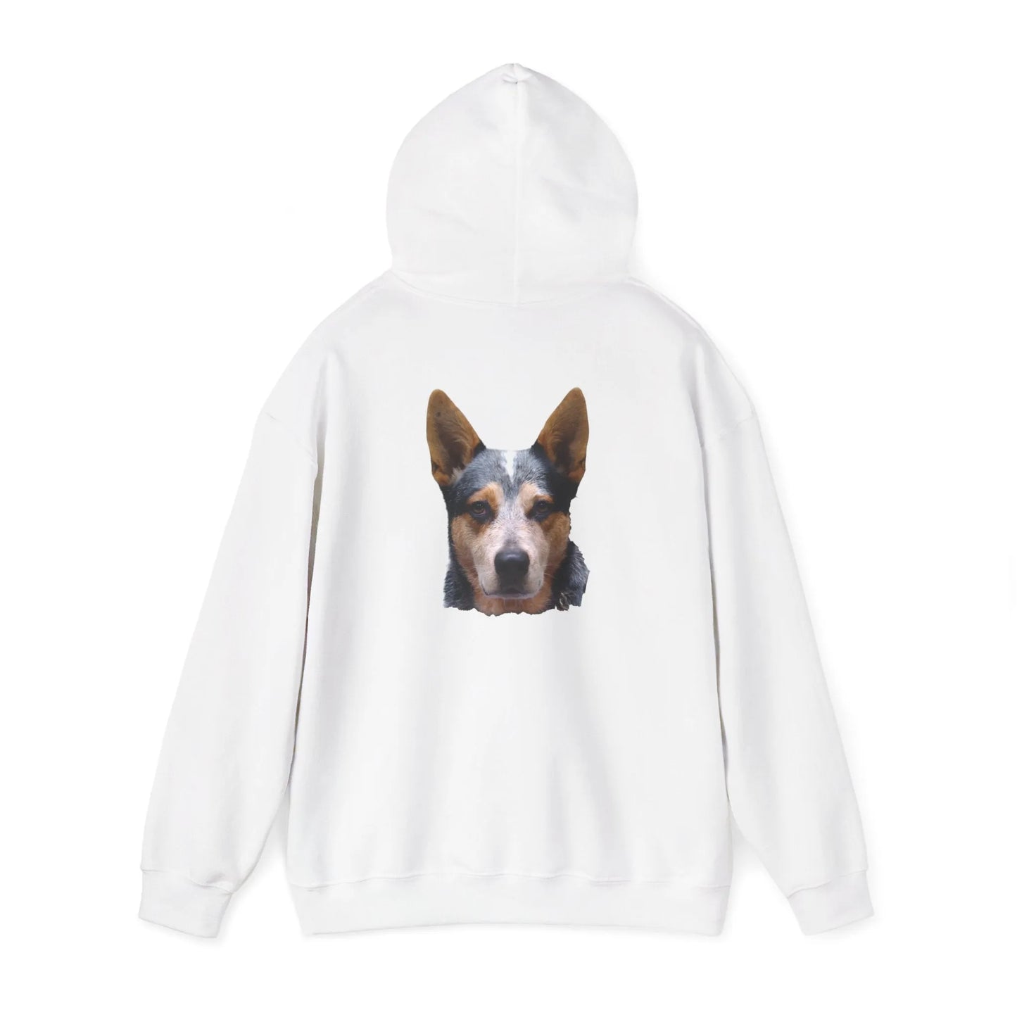 Australian Cattle Dog Portrait Hoodie-Critter Lane