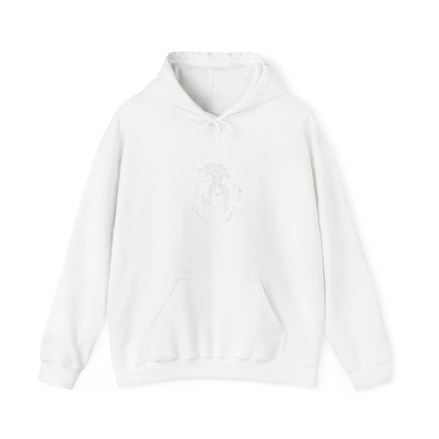Australian Cattle Dog Portrait Hoodie-Critter Lane