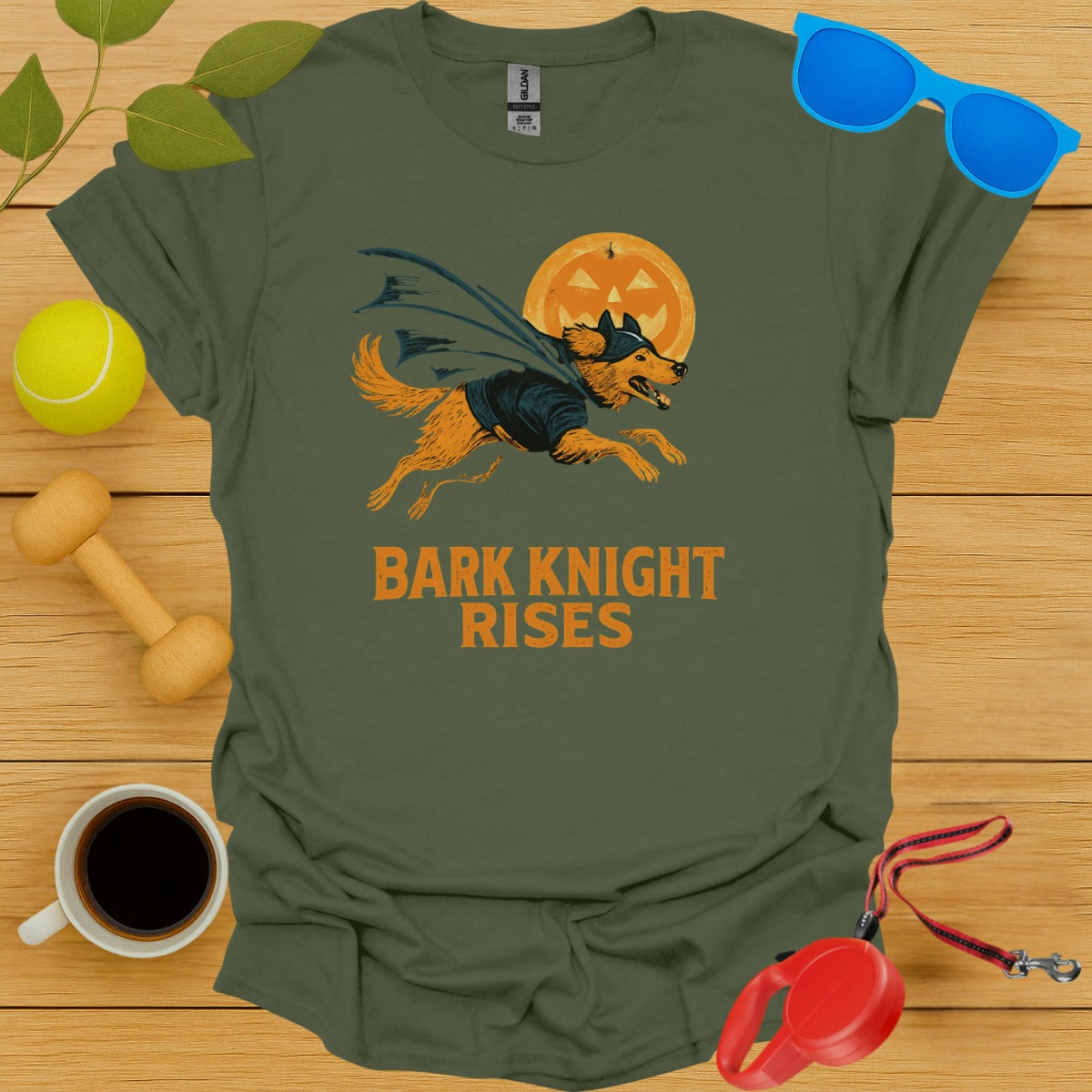 Bark Knight Rises Halloween Dog T-Shirt product