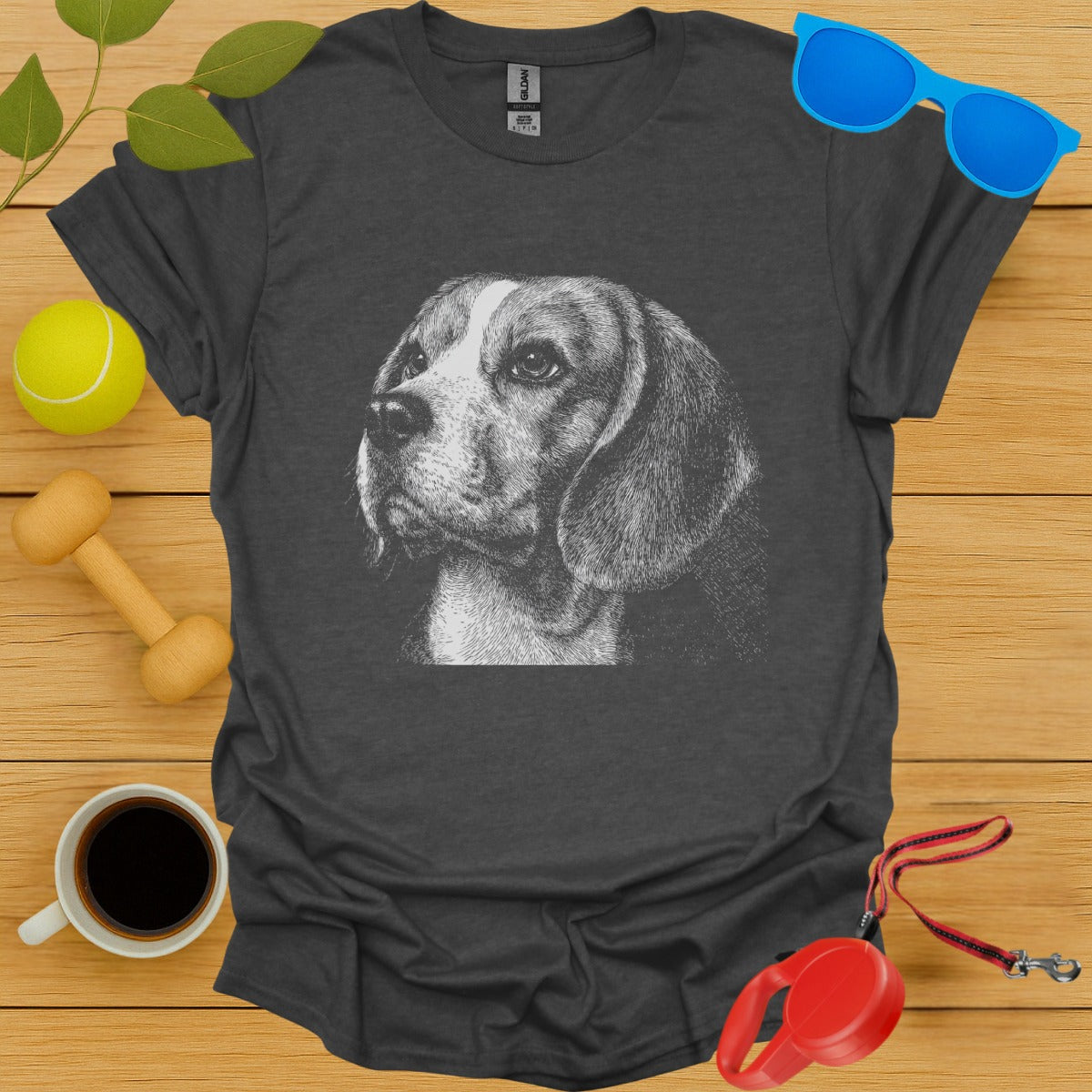 Vintage Style Beagle Graphic Tee premium quality product