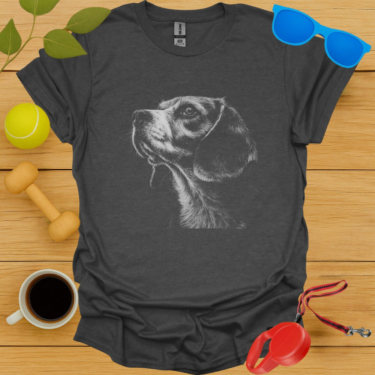 Dog Illustration Graphic Tee product type