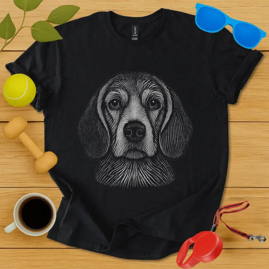 Beagle Monochrome Tee