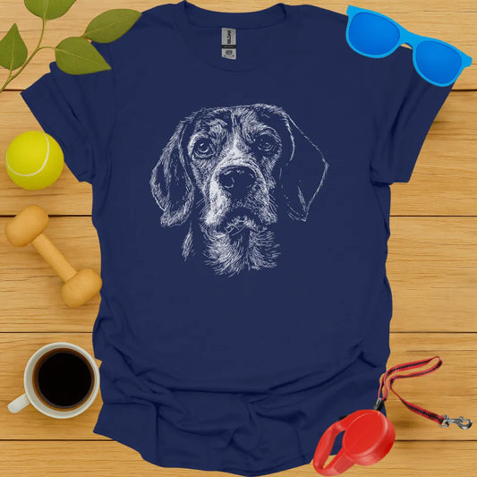Beagle Portrait Tee