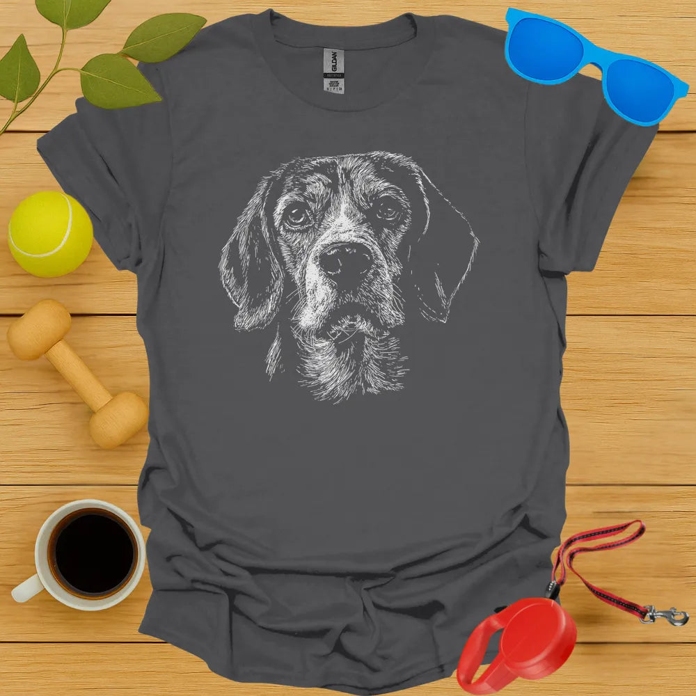 Beagle Portrait Tee