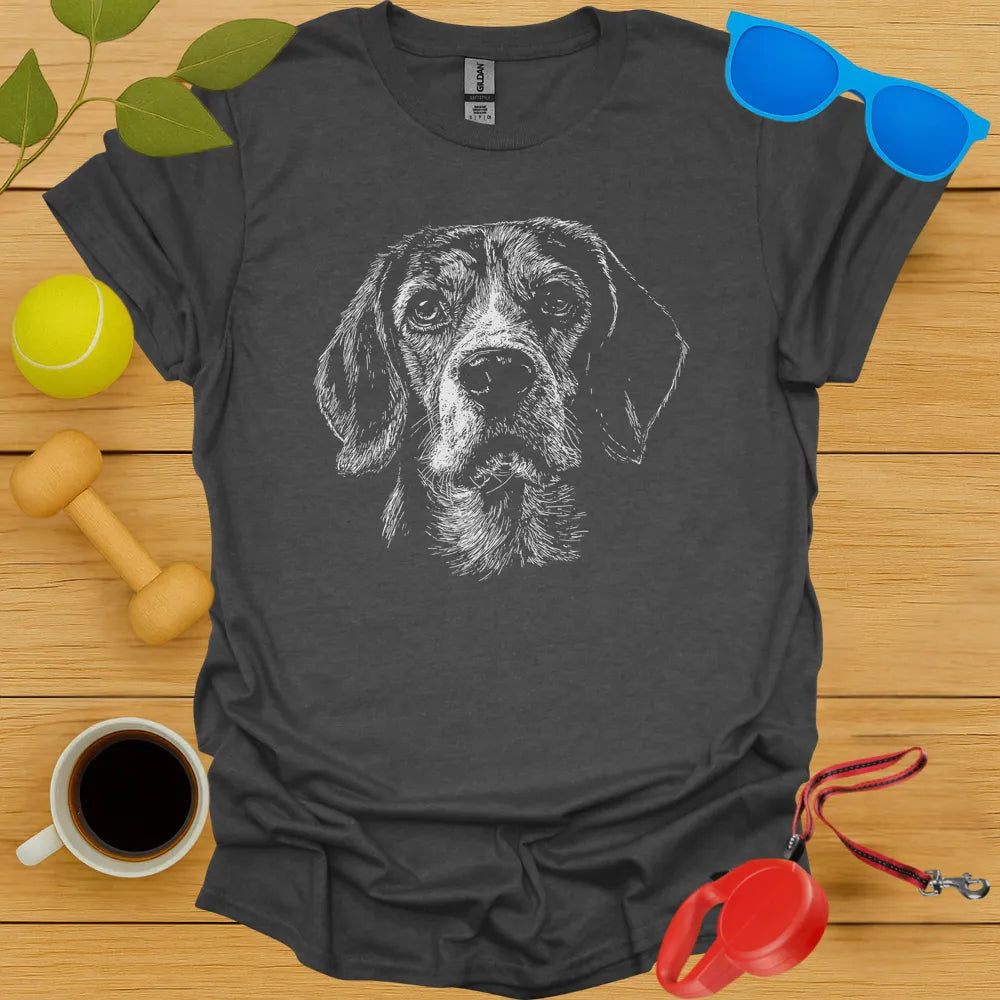 Beagle Portrait Tee