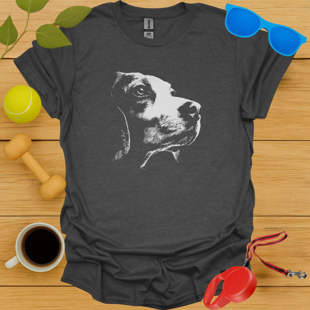 Thoughtfully Designed Dog Print T-shirt for Pet Lovers Product Type