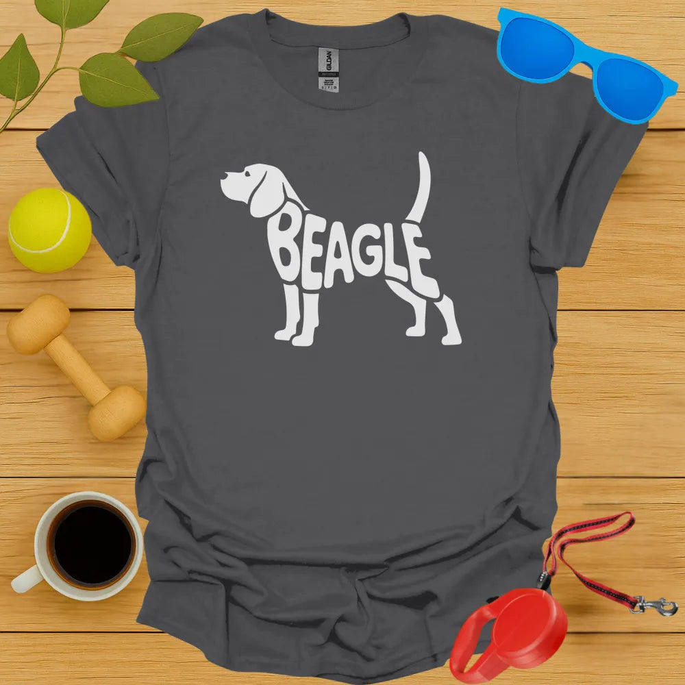 Beagle Typography Tee