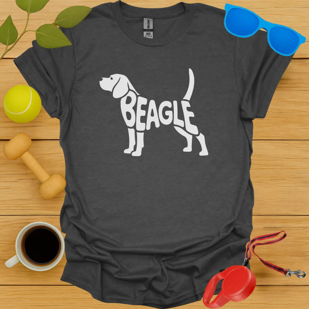 Beagle Typography Tee