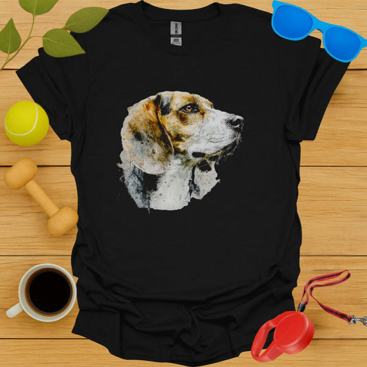 Beagle Portrait Dog Lover Art Design T-Shirt product
