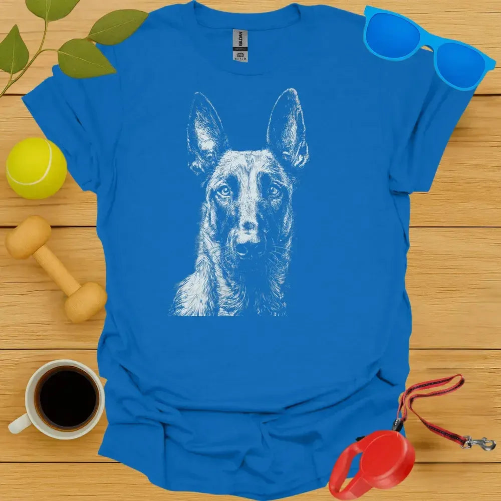 Belgian Malinois Portrait Tee