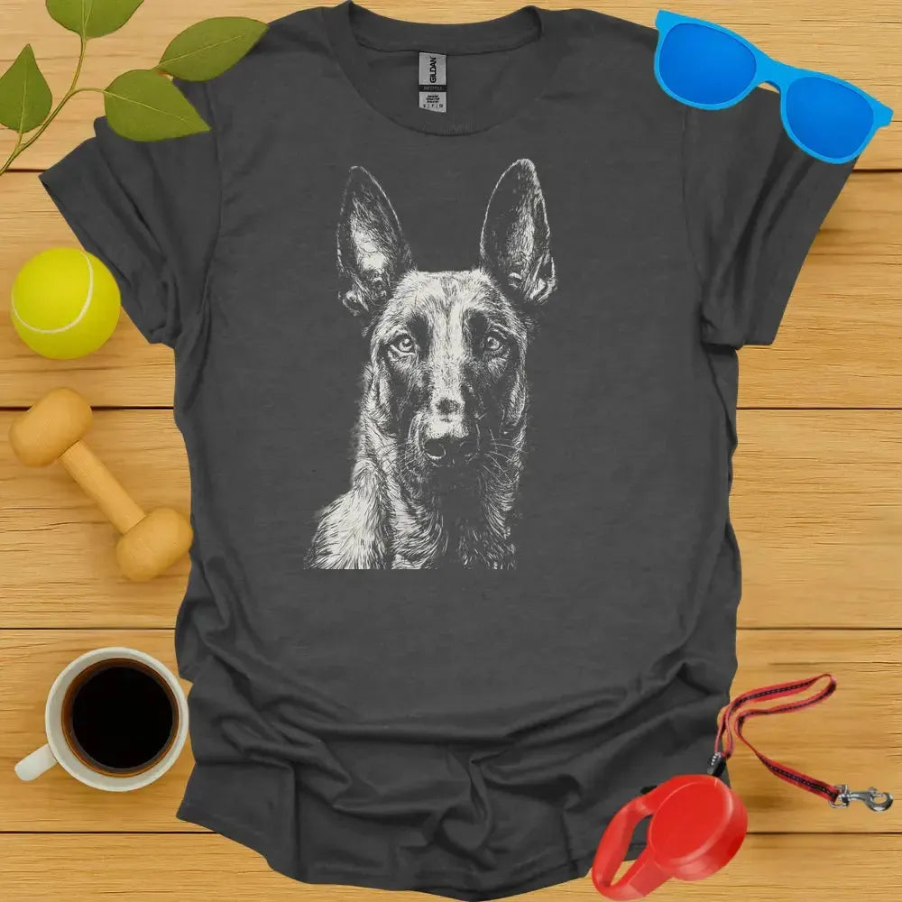Belgian Malinois Portrait Tee