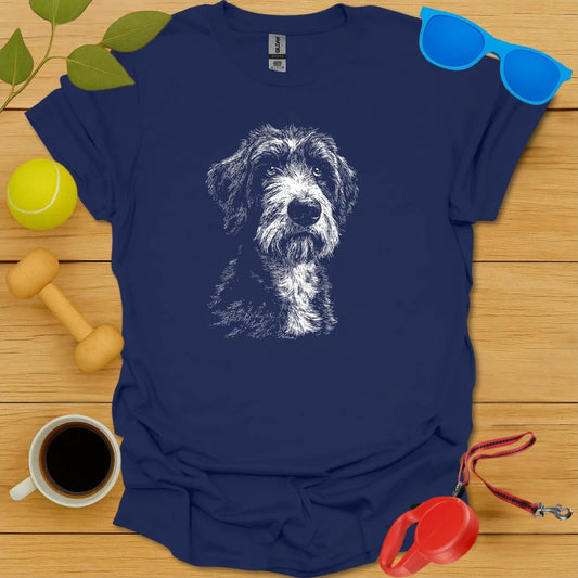 Bernedoodle Monochrome Tee