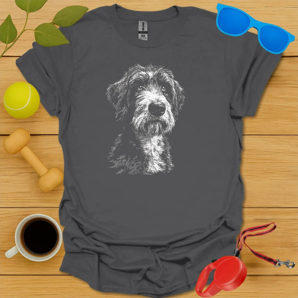 Bernedoodle Monochrome Tee