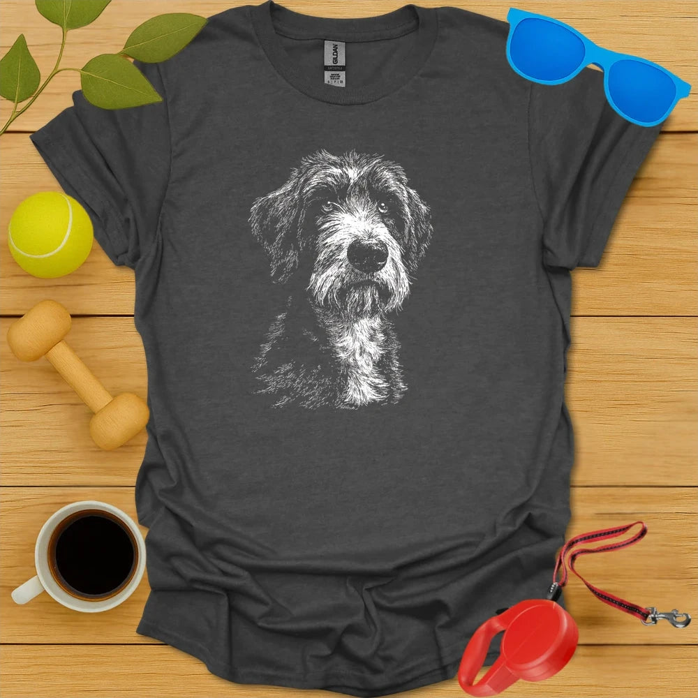 Bernedoodle Monochrome Tee