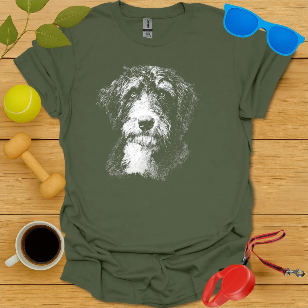 Bernedoodle Portrait Tee