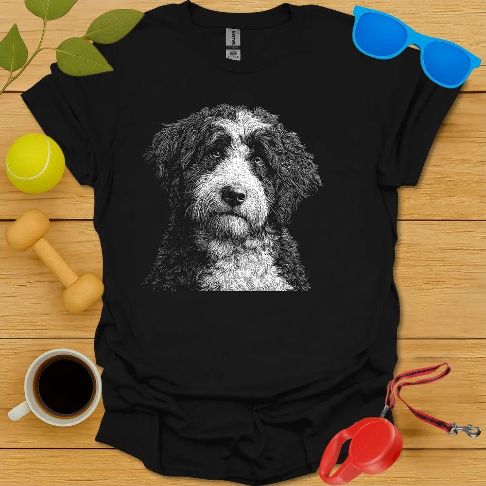Bernedoodle Sketch Tee