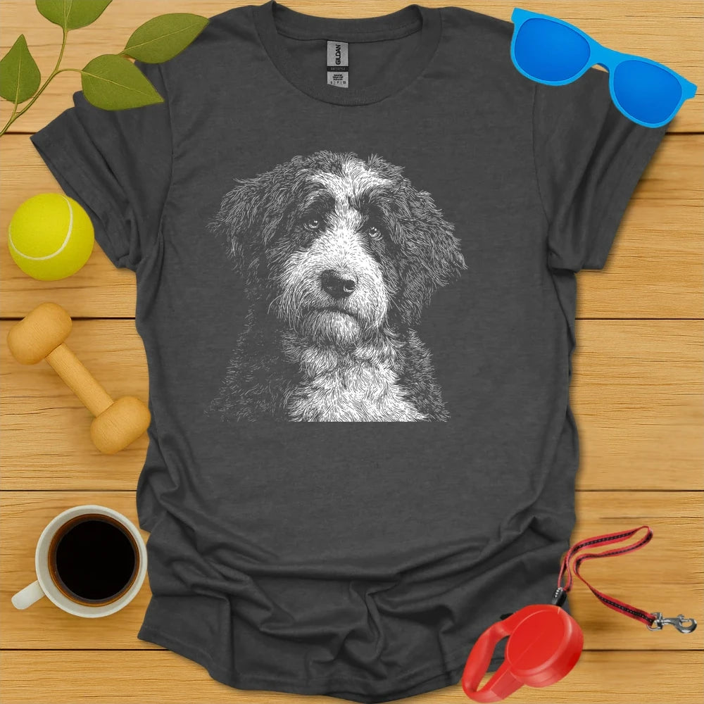 Bernedoodle Sketch Tee
