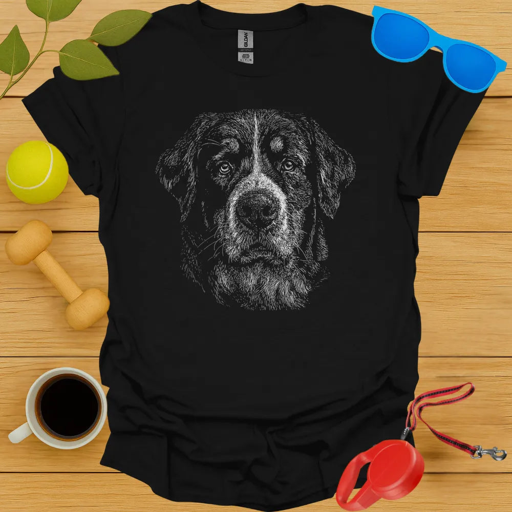 Bernese Mountain Dog Portrait Tee
