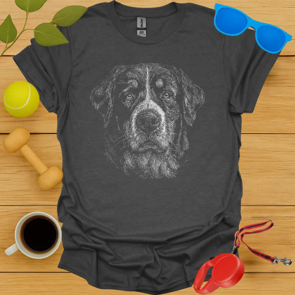 Bernese Mountain Dog Portrait Tee