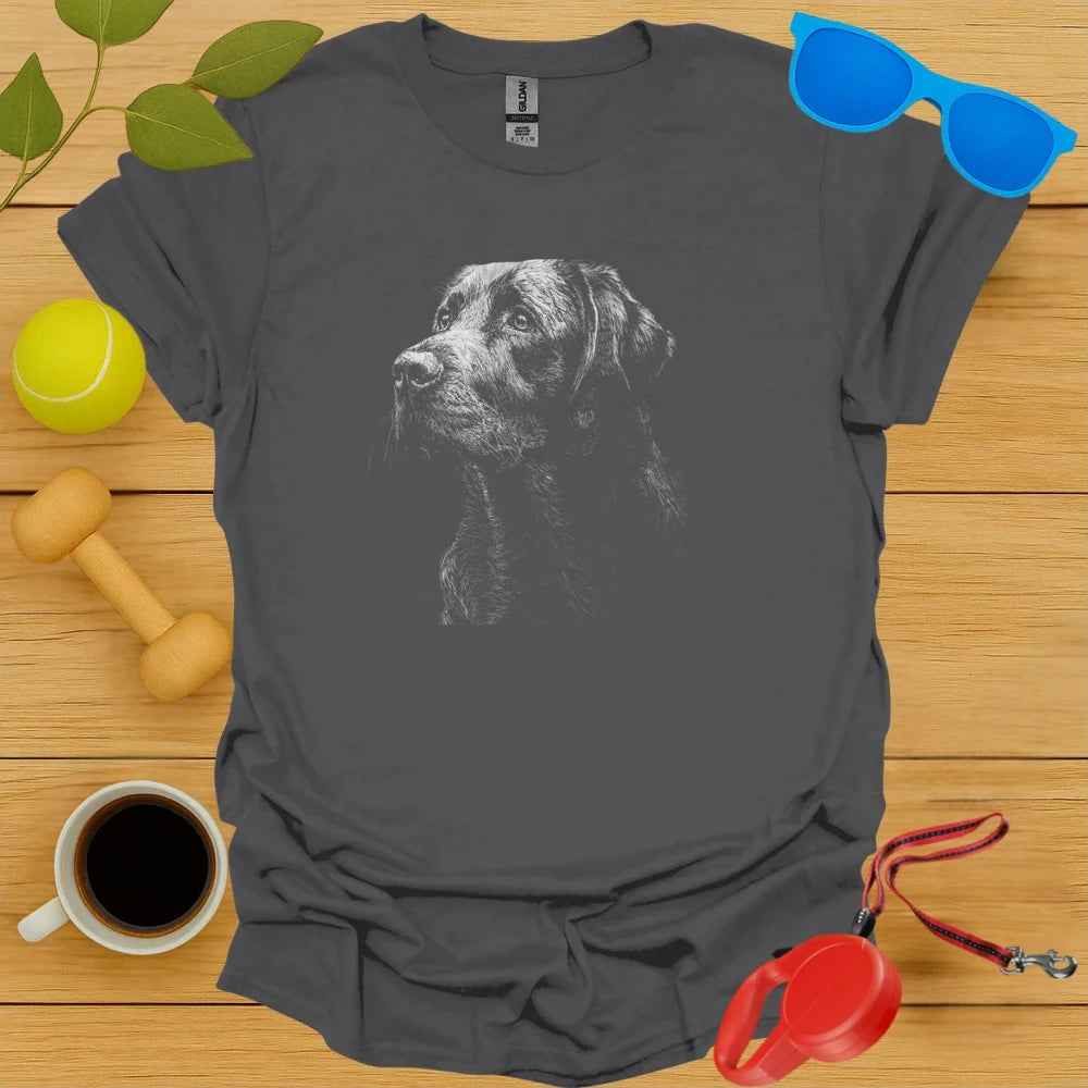 Black Lab Sketch Tee