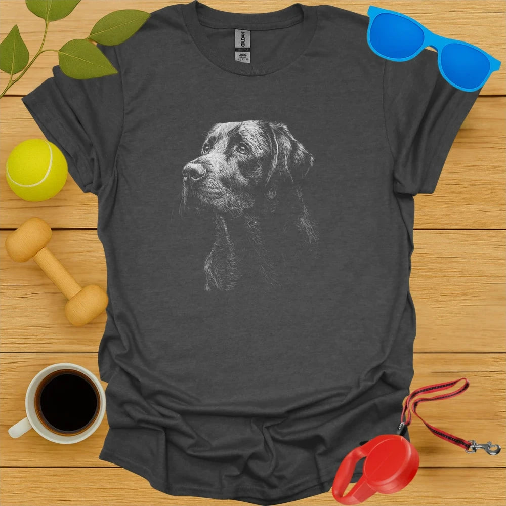 Black Lab Sketch Tee